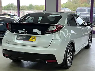 Used 2016 Honda Civic Sr White Orchid - Interior and Exterior details 9