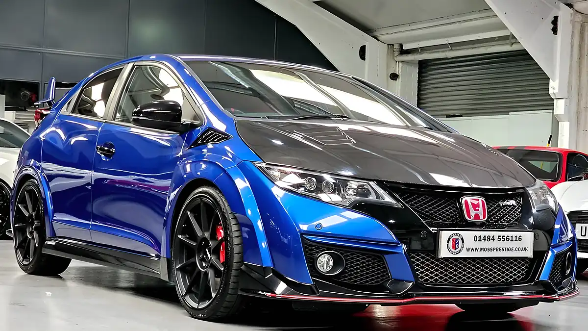 Used 2016 Honda Civic Type R GT Blue - Interior and Exterior details 13