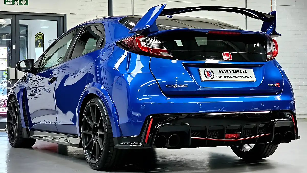 Used 2016 Honda Civic Type R GT Blue - Interior and Exterior details 14