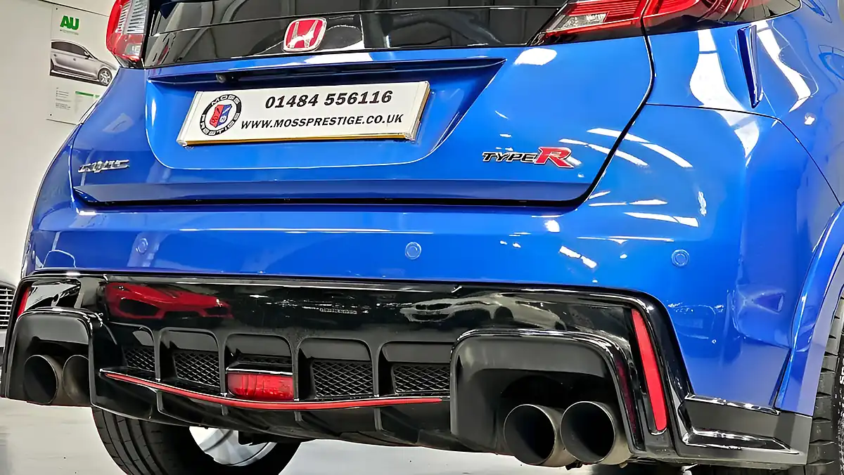 Used 2016 Honda Civic Type R GT Blue - Interior and Exterior details 16