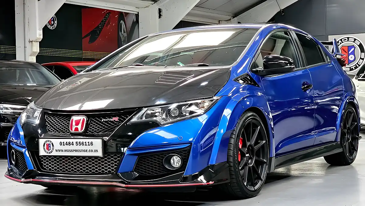 Used 2016 Honda Civic Type R GT Blue - Interior and Exterior details 18