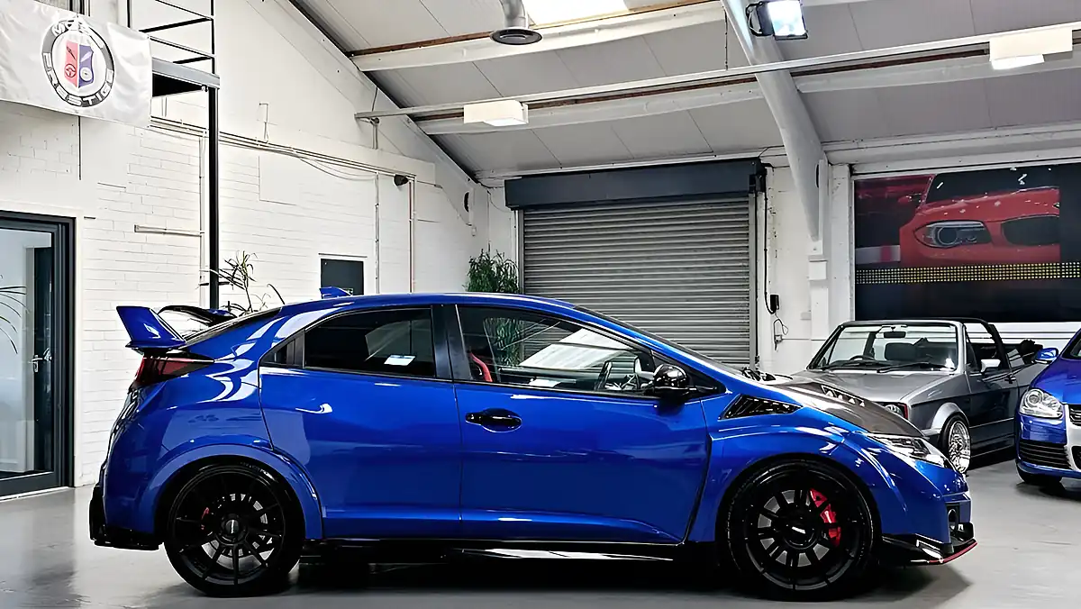 Used 2016 Honda Civic Type R GT Blue - Interior and Exterior details 5