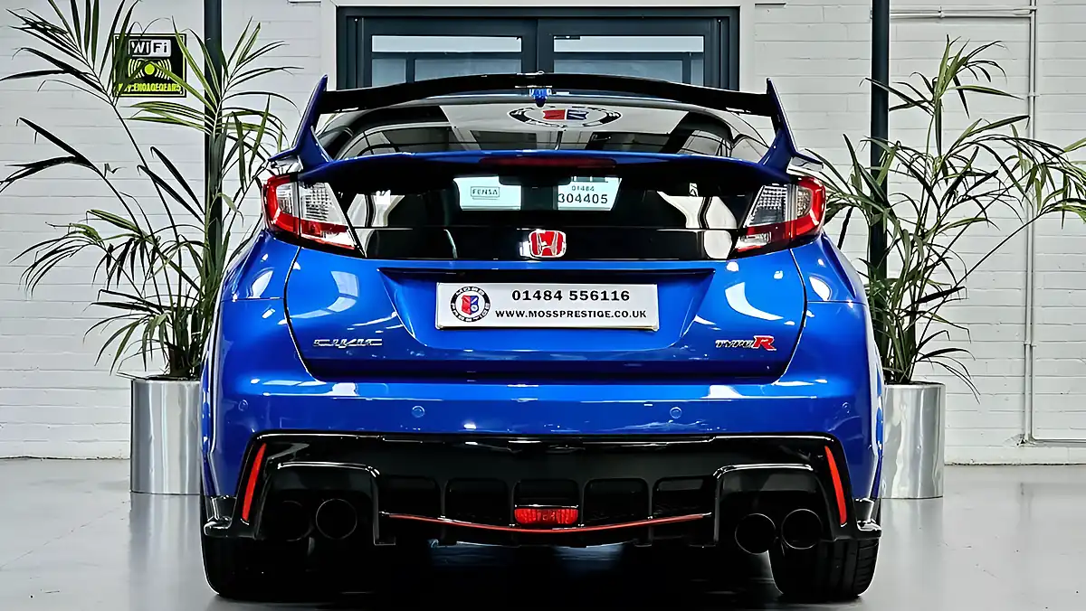 Used 2016 Honda Civic Type R GT Blue - Interior and Exterior details 7