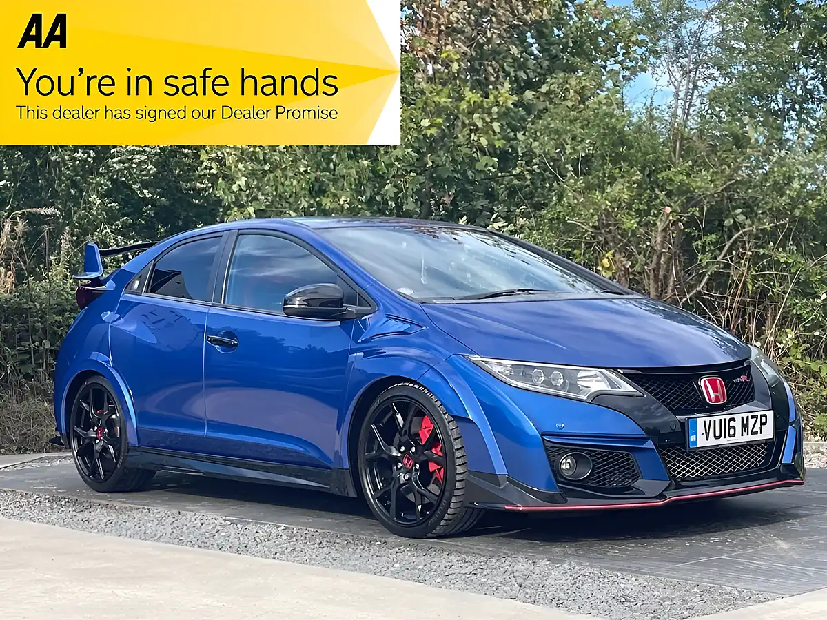 Used 2016 Honda Civic Type R GT Blue - Front View