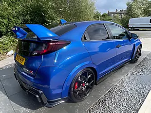 Used 2016 Honda Civic Type R GT Blue - Interior and Exterior details 17