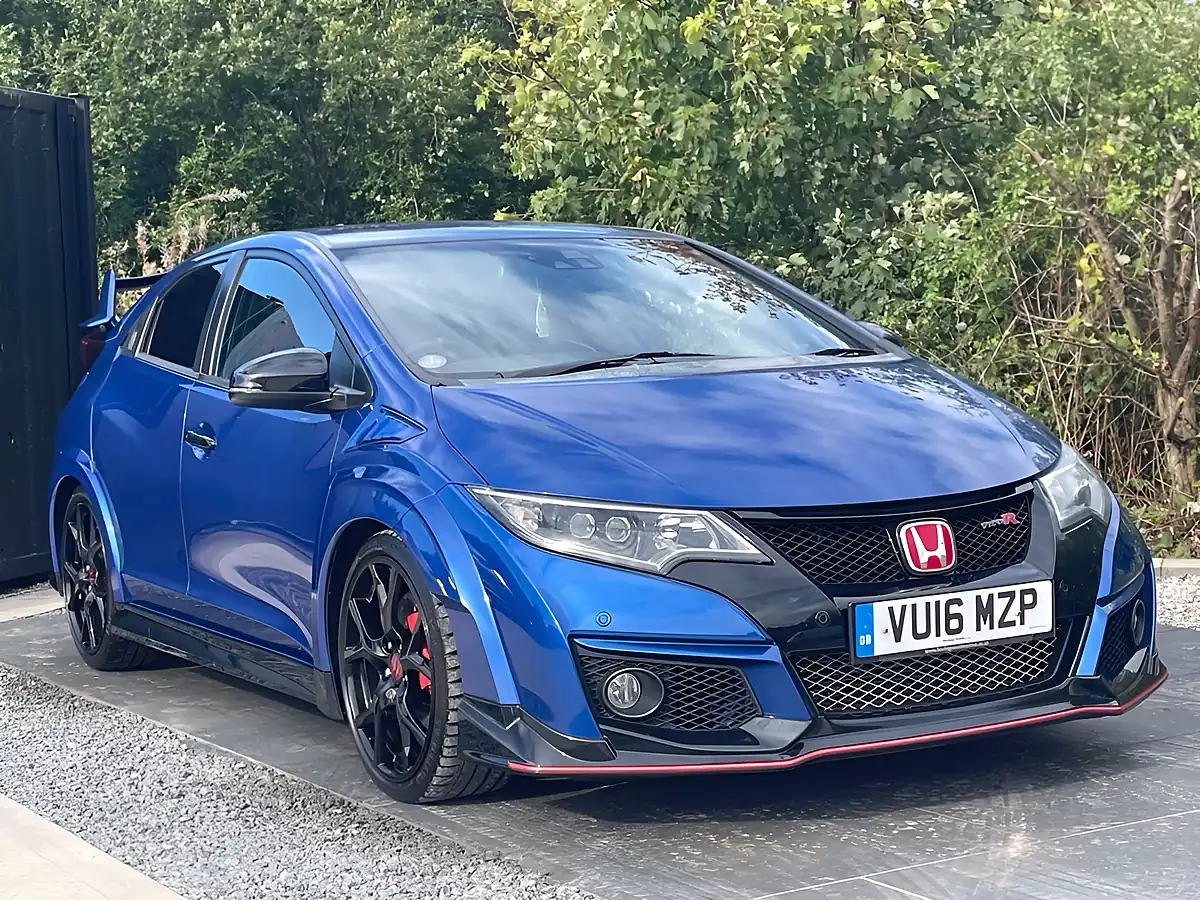 Used 2016 Honda Civic Type R GT Blue - Interior and Exterior details 6