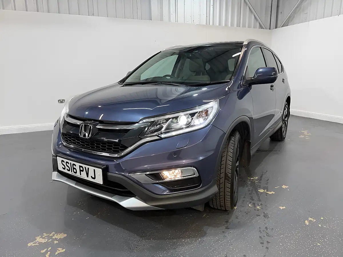Used 2016 Honda Cr-V Ex Blue - Interior and Exterior details 3