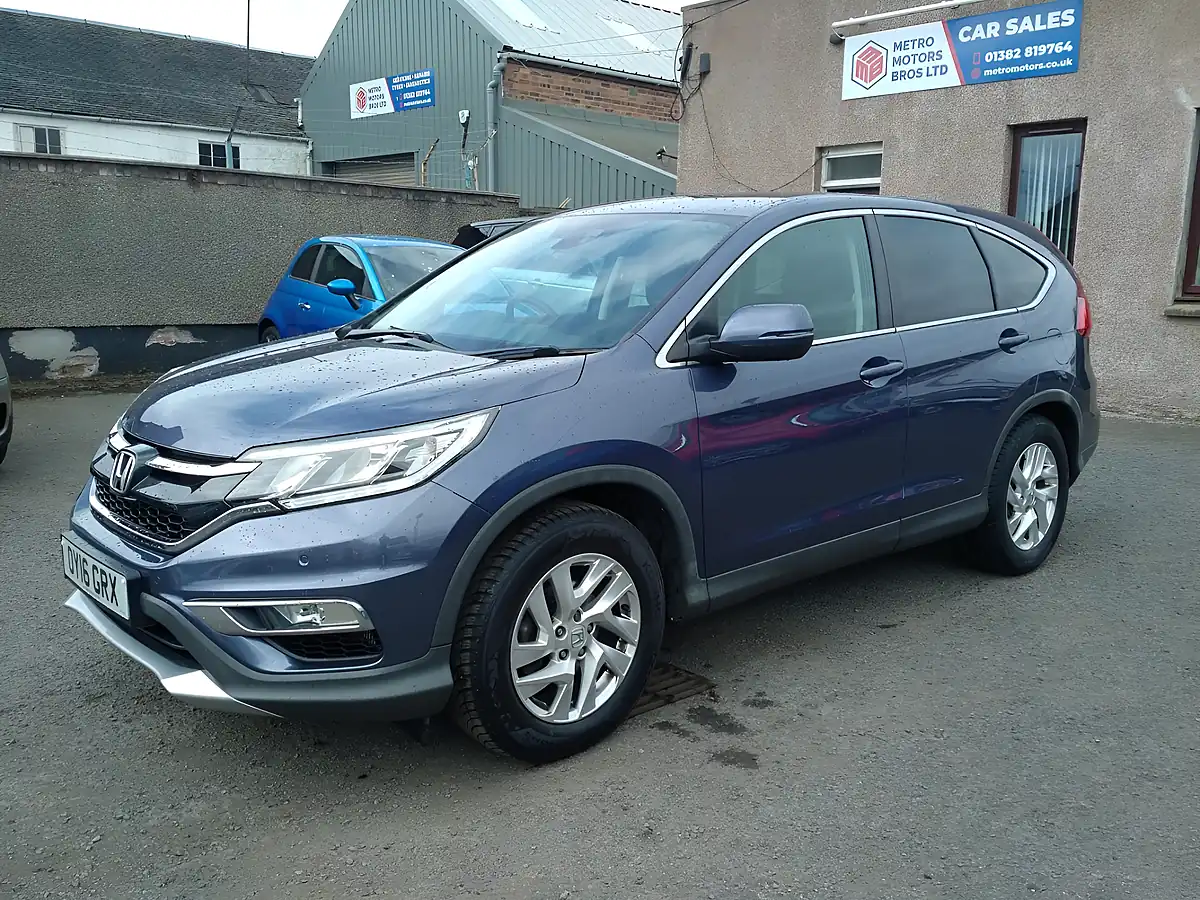 Used 2016 Honda Cr-V Se Blue - Front View