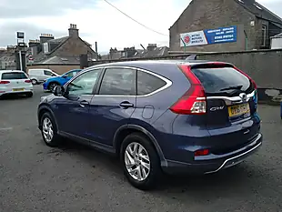 Used 2016 Honda Cr-V Se Blue - Interior and Exterior details 4