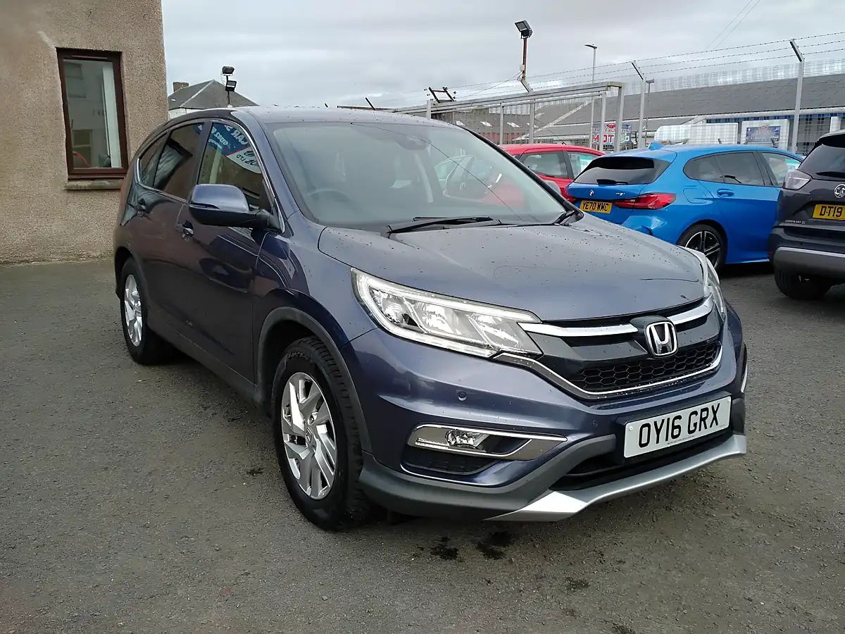 Used 2016 Honda Cr-V Se Blue - Interior and Exterior details 9