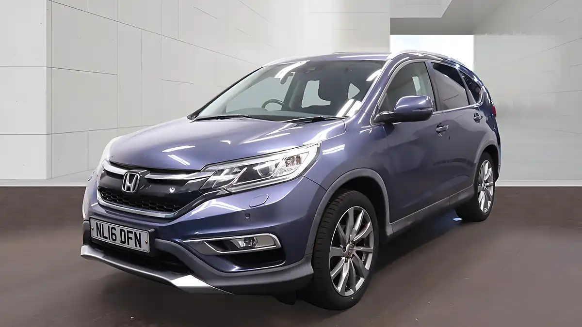 Used 2016 Honda Cr-V Sr Blue - Interior and Exterior details 2
