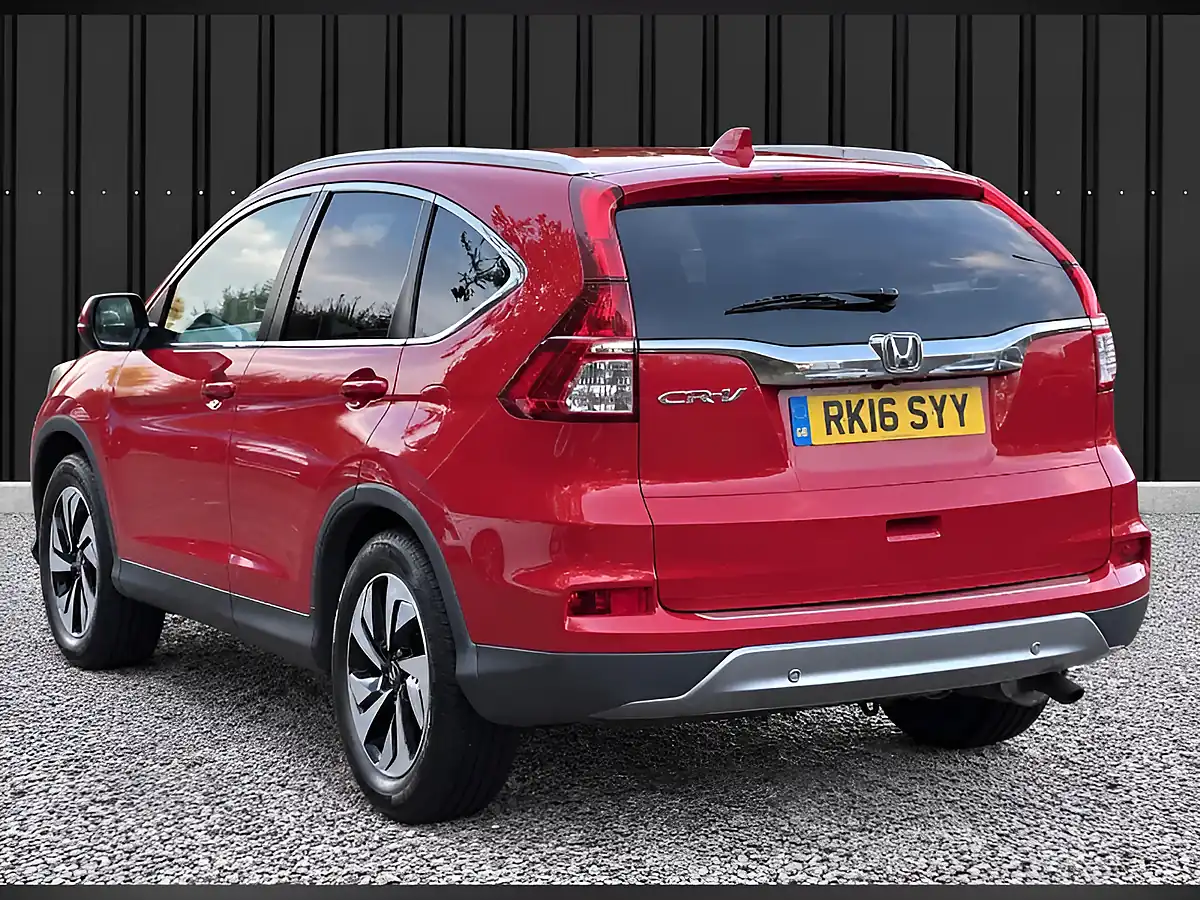 Used 2016 Honda Cr-V Sr Red - Interior and Exterior details 4