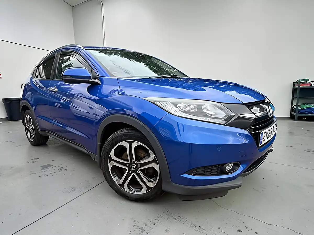 Used 2016 Honda Hr-V Ex Blue - Interior and Exterior details 2