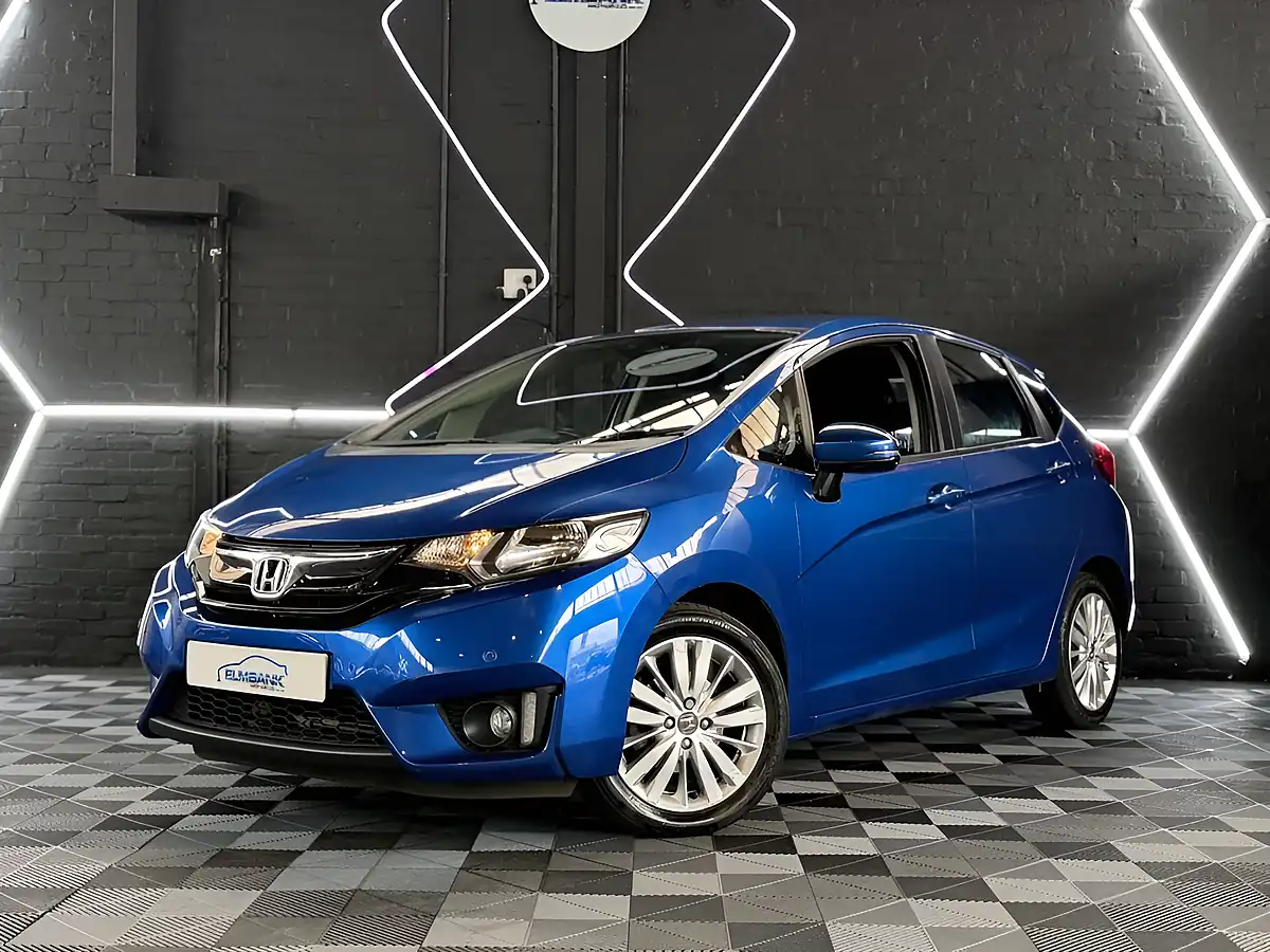 Used 2016 Honda Jazz Ex Blue - Front View