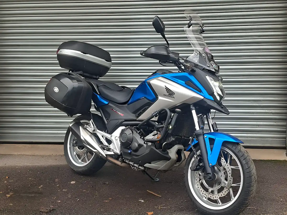 Used 2016 Honda NC750X Blue - Front View