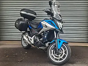 Used 2016 Honda NC750X Blue - Interior and Exterior details 2