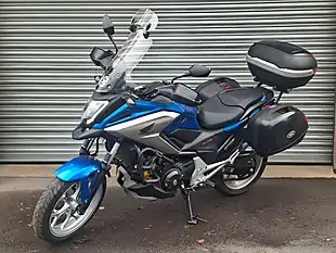 Used 2016 Honda NC750X Blue - Interior and Exterior details 4