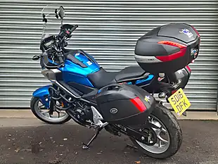 Used 2016 Honda NC750X Blue - Interior and Exterior details 6