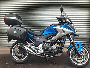 Used 2016 Honda NC750X Blue - Interior and Exterior details 9