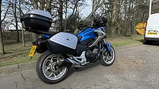 Used 2016 Honda NC750X Xa-G Blue - Interior and Exterior details 4