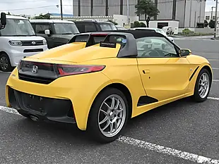 Used 2016 Honda S660 Alpha Carnival Yellow - Interior and Exterior details 4