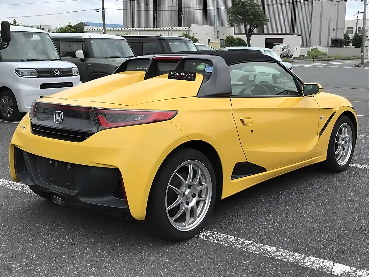 Used 2016 Honda S660 Alpha Carnival Yellow - Interior and Exterior details 4