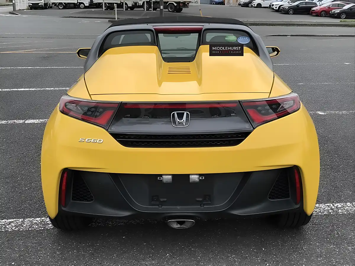 Used 2016 Honda S660 Alpha Carnival Yellow - Interior and Exterior details 7
