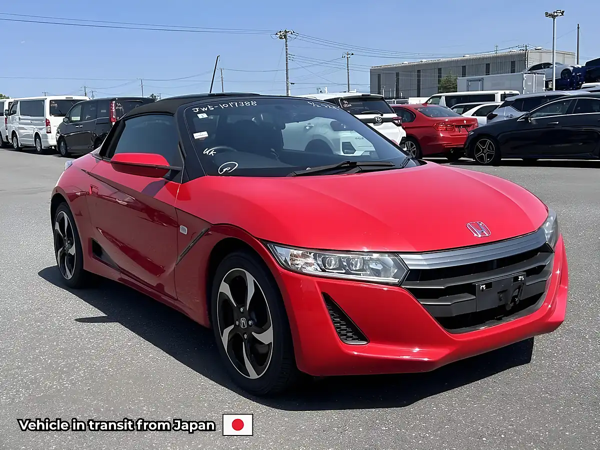 Used 2016 Honda S660 Alpha Flame Red - Front View