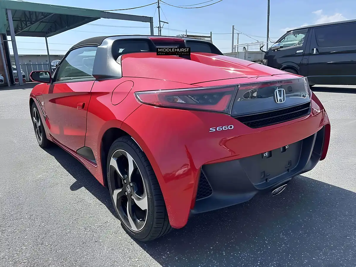 Used 2016 Honda S660 Alpha Flame Red - Interior and Exterior details 2