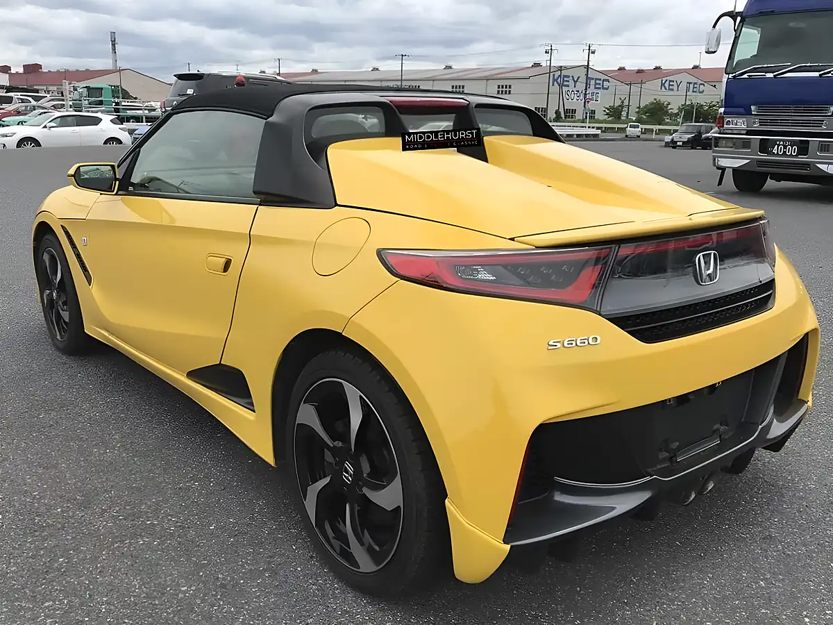 Used 2016 Honda S660 Alpha Yellow - Interior and Exterior details 2