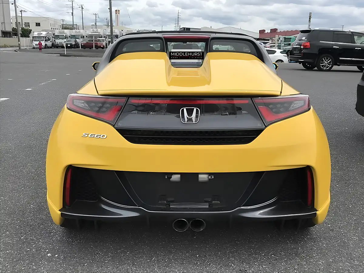 Used 2016 Honda S660 Alpha Yellow - Interior and Exterior details 3