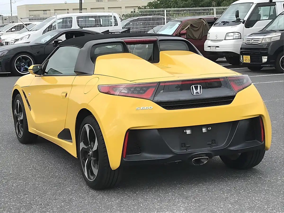 Used 2016 Honda S660 Alpha Yellow - Interior and Exterior details 3