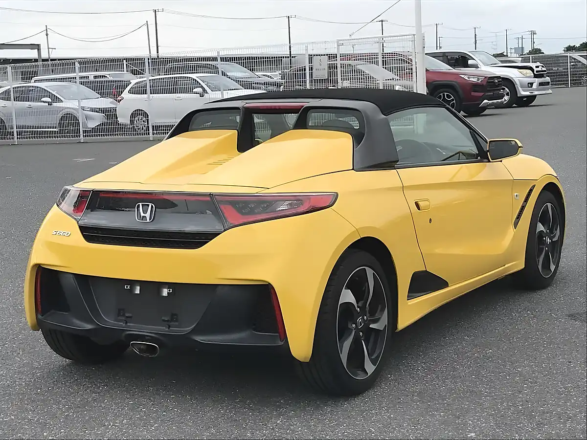 Used 2016 Honda S660 Alpha Yellow - Interior and Exterior details 6