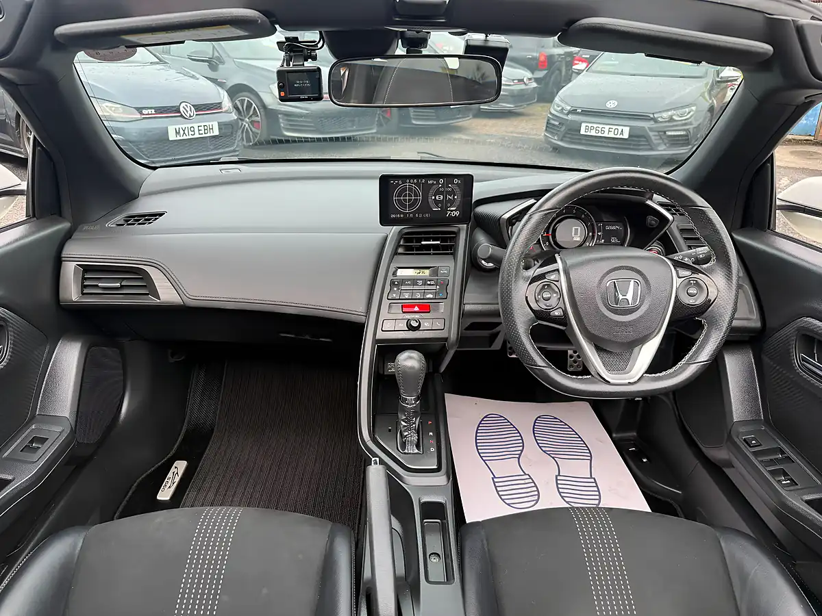 Used 2016 Honda S660 Convertible White - Interior and Exterior details 3