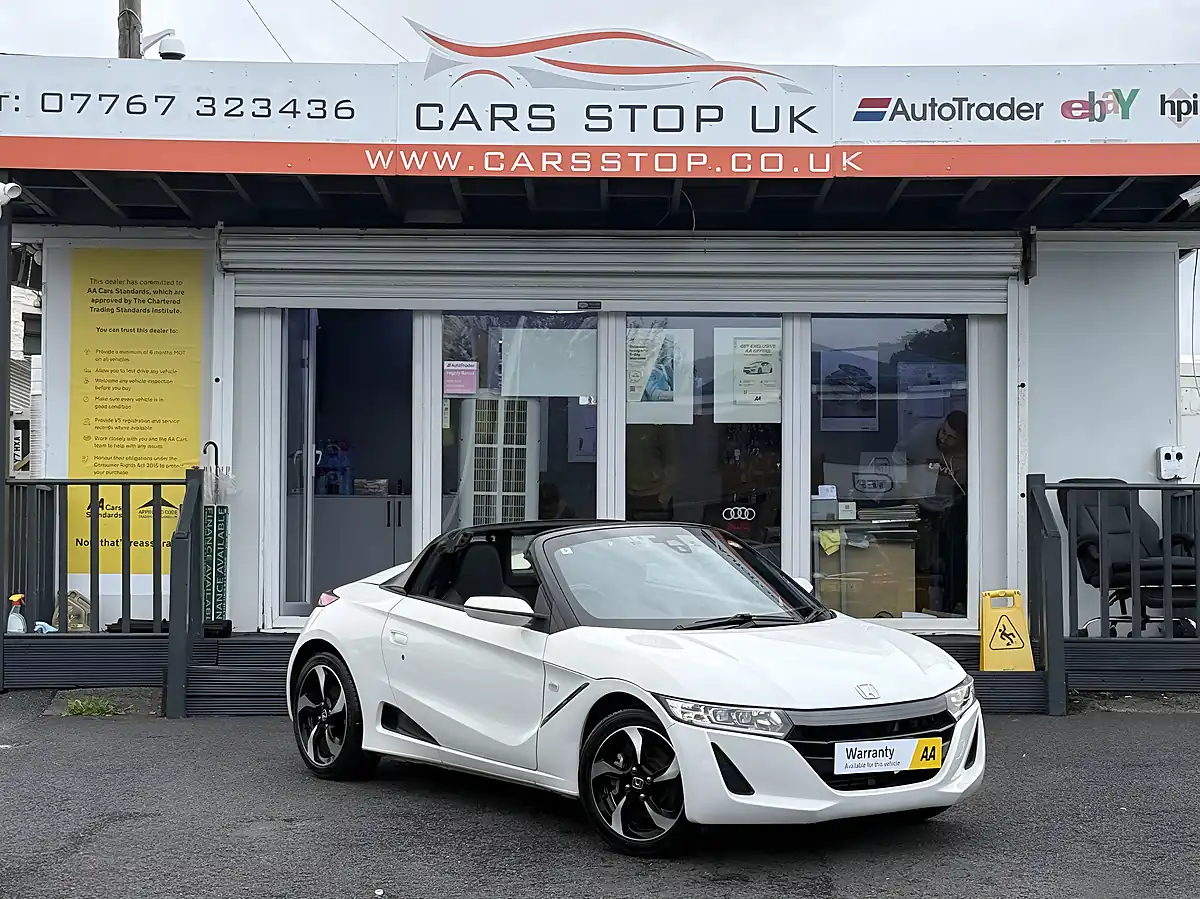 Used 2016 Honda S660 Convertible White - Interior and Exterior details 5