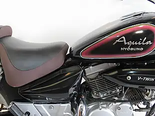 Used 2016 Hyosung GV125 Aquila Black - Interior and Exterior details 10