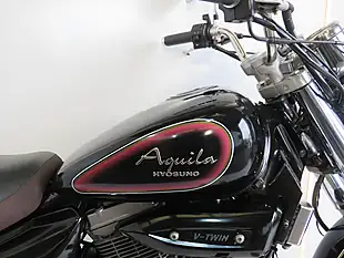 Used 2016 Hyosung GV125 Aquila Black - Interior and Exterior details 11
