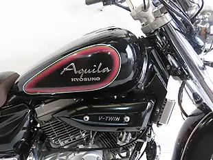 Used 2016 Hyosung GV125 Aquila Black - Interior and Exterior details 12
