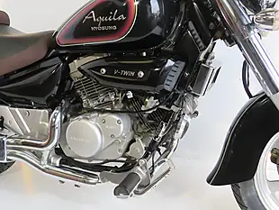 Used 2016 Hyosung GV125 Aquila Black - Interior and Exterior details 13
