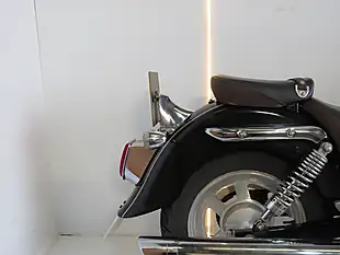 Used 2016 Hyosung GV125 Aquila Black - Interior and Exterior details 3