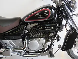 Used 2016 Hyosung GV125 Aquila Black - Interior and Exterior details 9
