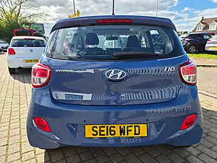 Used 2016 Hyundai i10 Premium Se Blue - Interior and Exterior details 5