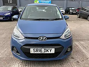 Used 2016 Hyundai i10 Se Blue - Interior and Exterior details 4