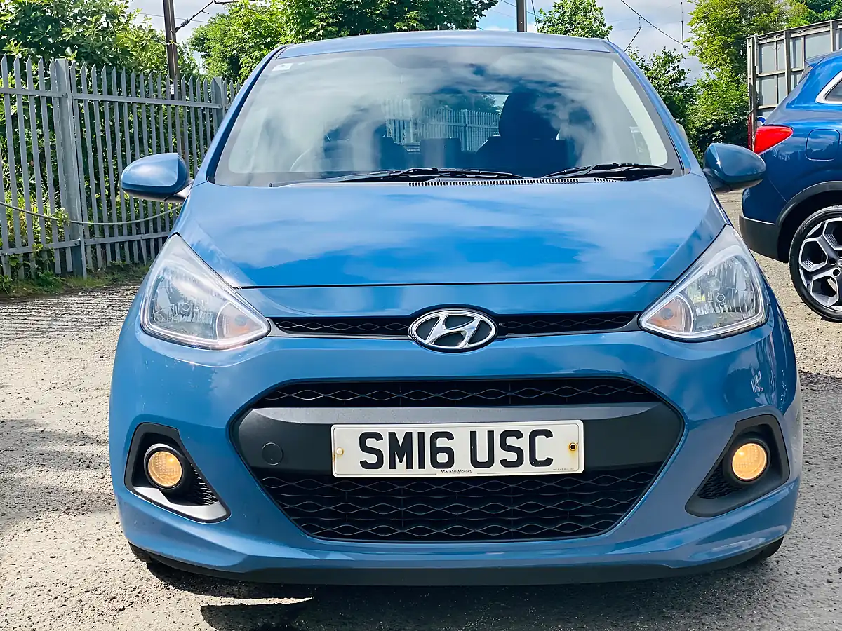 Used 2016 Hyundai I10 Se Blue - Interior and Exterior details 2