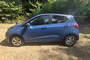 Used 2016 Hyundai i10 Se Blue - Interior and Exterior details 4