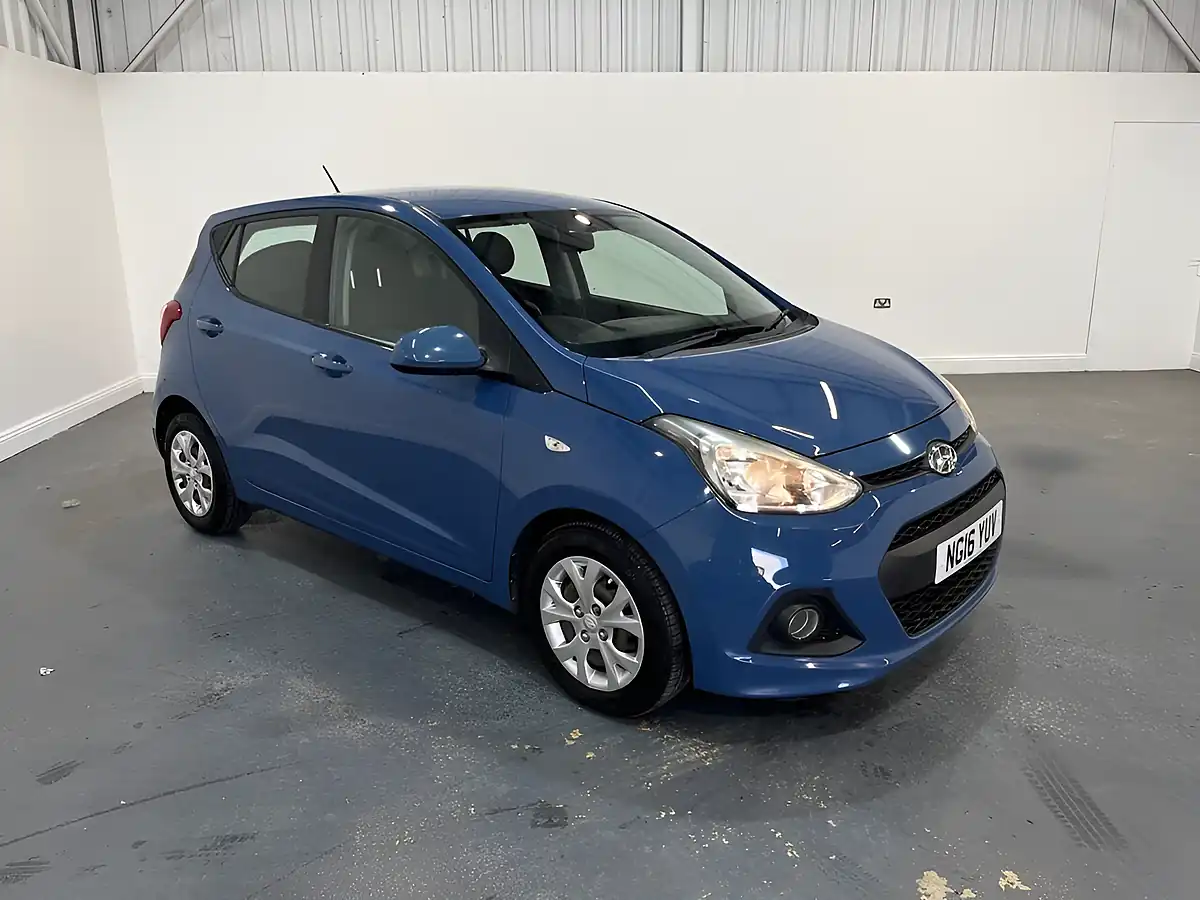 Used 2016 Hyundai I10 Se Blue - Front View