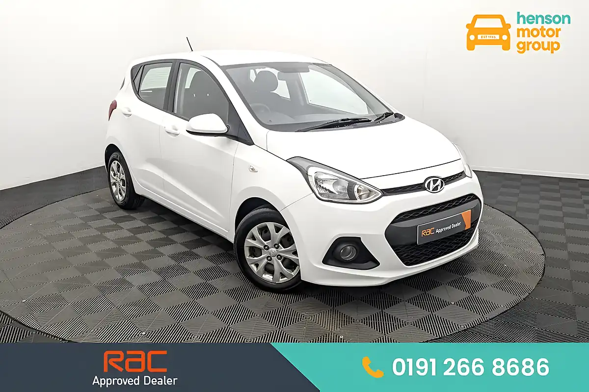 Used 2016 Hyundai i10 Se Polar White - Front View