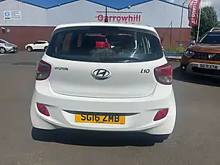 Used 2016 Hyundai I10 Se White - Interior and Exterior details 7