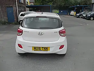 Used 2016 Hyundai I10 White - Interior and Exterior details 4
