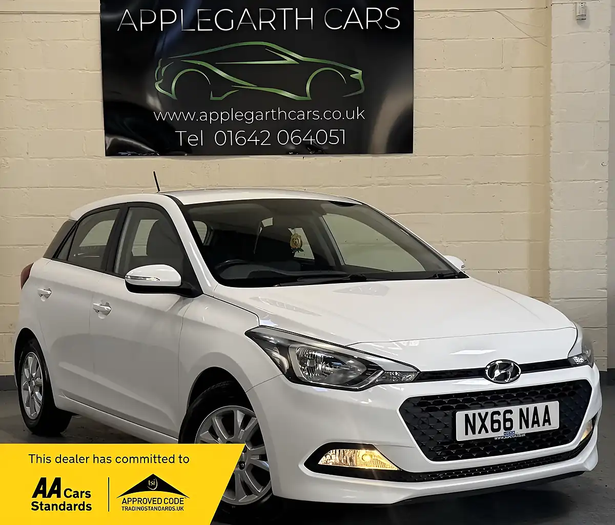 Used 2016 Hyundai I20 Se White - Front View